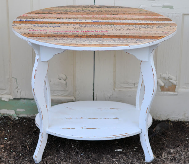 Yard Stick Table Makeover | Shabby Love