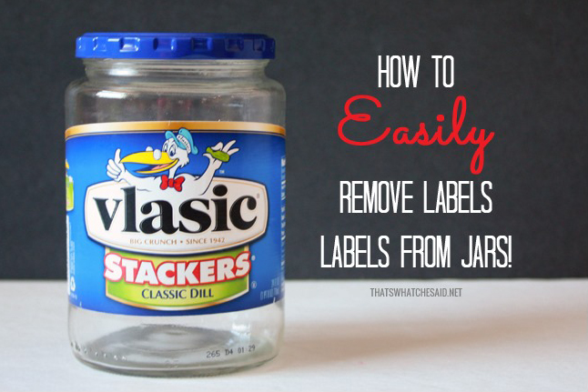 How to Easily Remove Labels via That's What Che Said