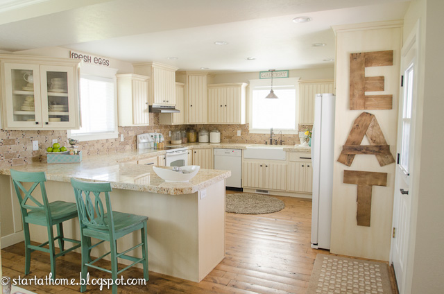 Favorite Space: Kitchen Makeover via Start at Home