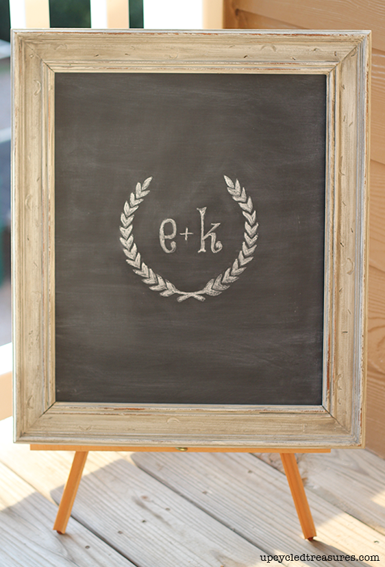 DIY Chalkboard Lettering Transfer - See how easy it can be to Transfer Designs onto Chalkboards using your printer! MountainModernLife.com