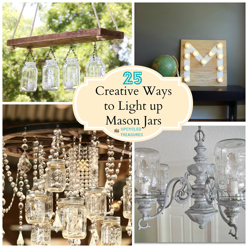 25 Creative Ways to Light Up Mason Jars
