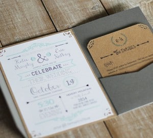 diy rustic chic wedding invitations free printable template mountainmodernlife.com