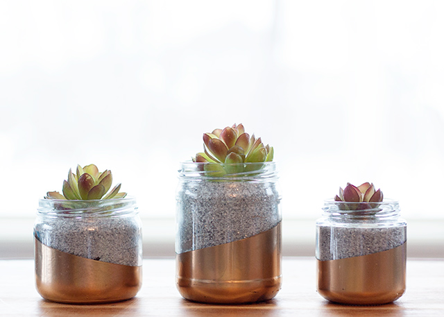 Metallic-glass-jar-Planter-circusberry