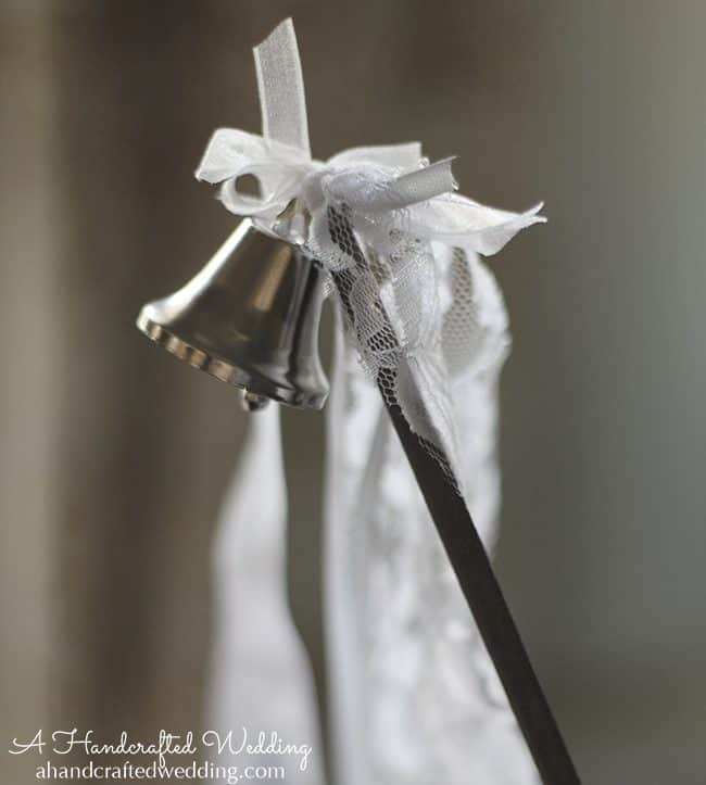 Check out this tutorial on how to make DIY wedding wands, a perfect alternative to rice for your ceremony or reception exit! MountainModernLife.com