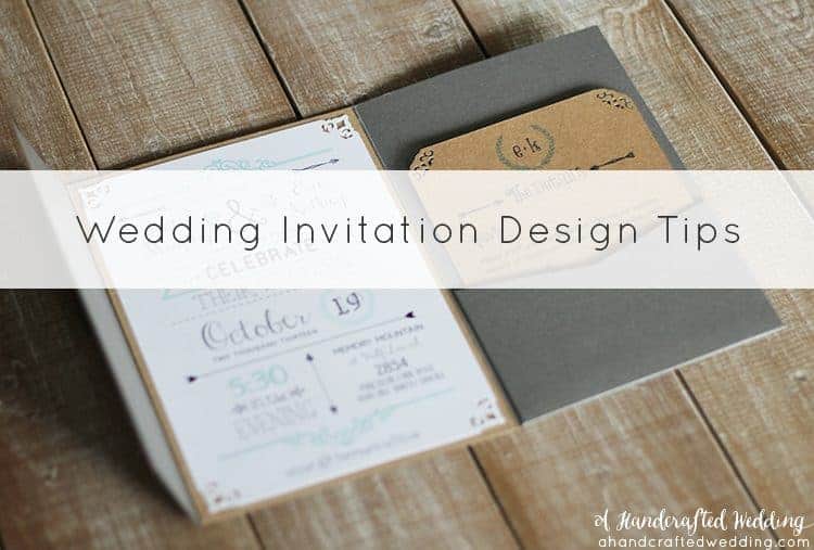Need help creating your personalized invitation? Check out these tips on designing your own wedding invitations! MountainModernLife.com