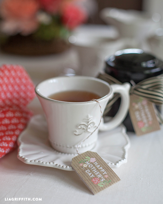 15 FREE Mother's Day Printable Tea Tags | upcycledtreasures.com
