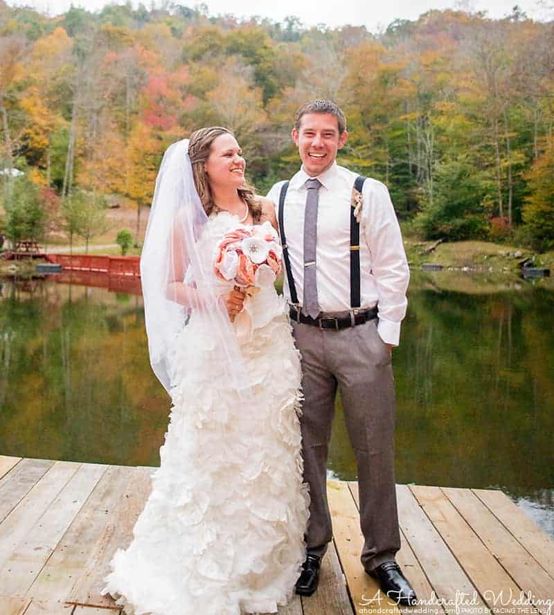 Planning an intimate wedding? Check out our handcrafted cabin wedding that took place in the North Carolina mountains. mountainmodernlife.com