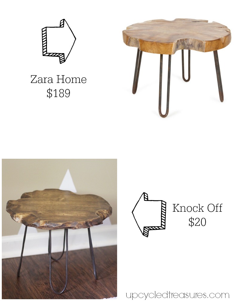 Love Hairpin Legs? I know I do! Check out this tutorial on how to make a Small Rustic Stool with DIY Hairpin Style Legs! MountainModernLife.com