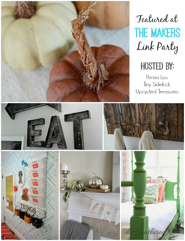 The-Makers-Link-Party-Featured-DIY-Projects-upcycledtreasures