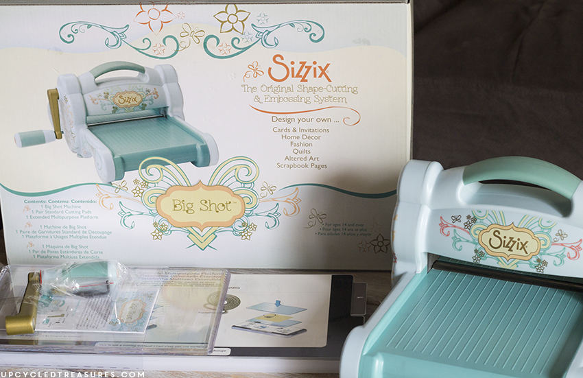 Display of the Sizzix Big Shot package. MountainModernLife.com