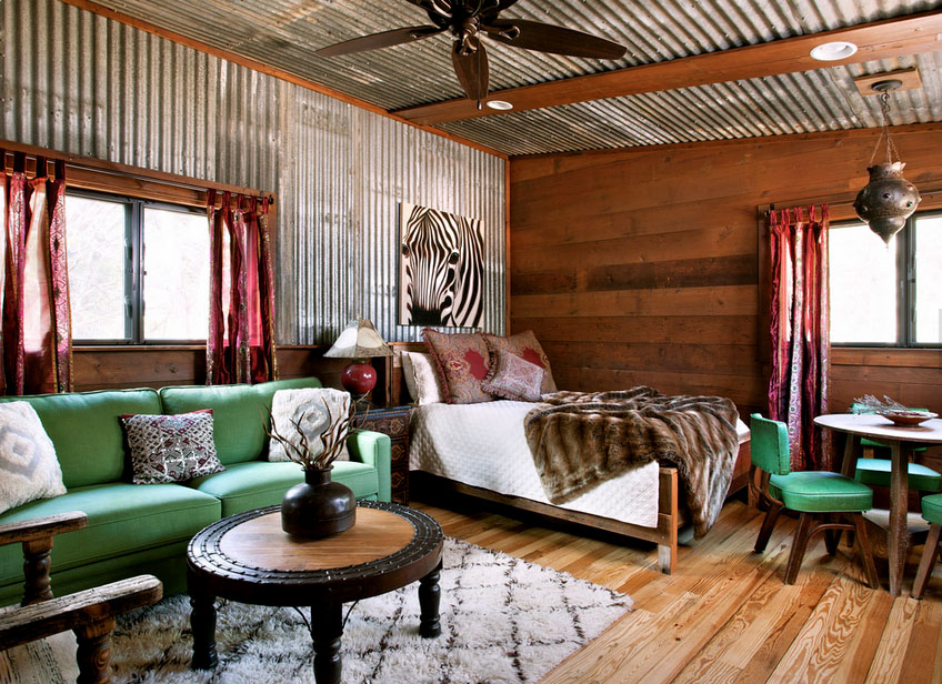 Buck's Bend with Corrugated Metal | Reclaimed Space