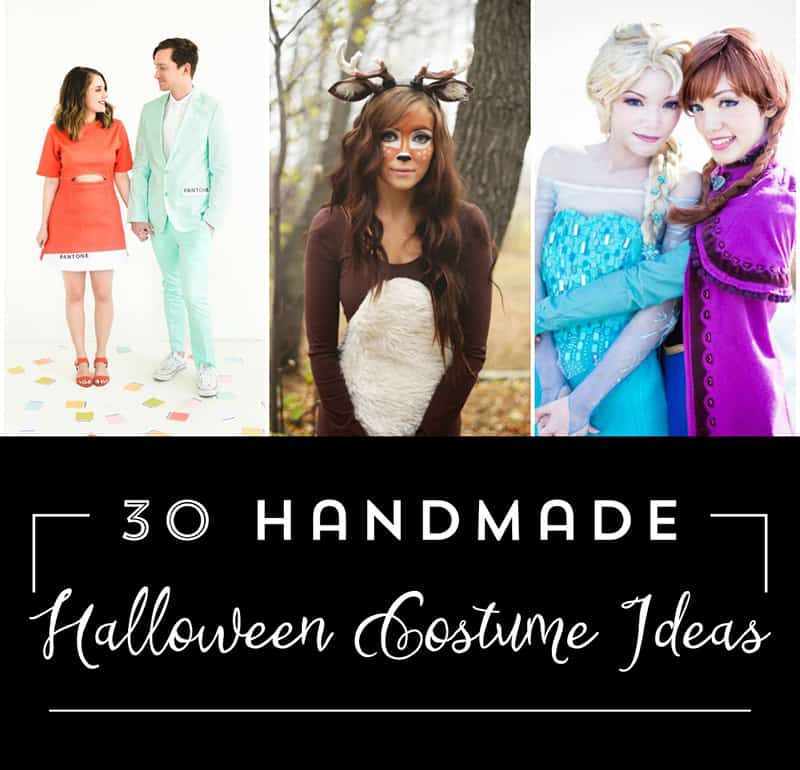 Check out these 30 handmade Halloween costume Ideas, and keep it handy for some last minute ideas!