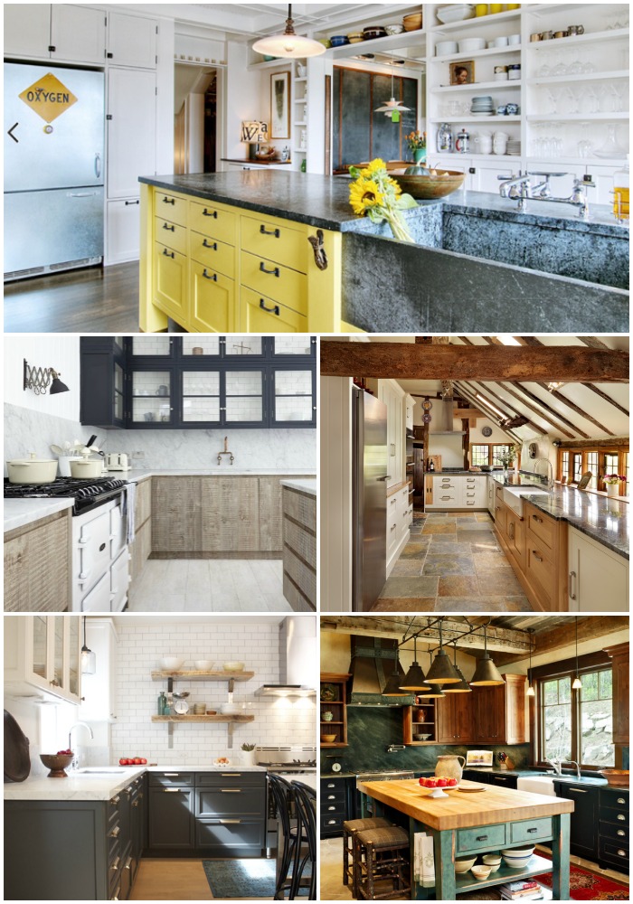 10 Stunning Kitchen Designs with Two-Toned Cabinets. MountainModernLife.com