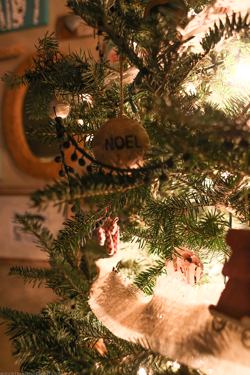 Come see how we decked out our home for the holidays with our cozy Christmas home decor! MountainModernLife.com