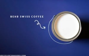 behr swiss coffee white paint MountainModernLife.com