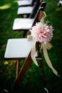 pink-dahlias-ceremony-aisle-decor-Aaron-Courter-Photography