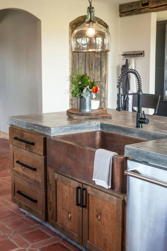 Black Industrial Style Kitchen Faucet from Episode of Fixer Upper + other Black Kitchen Faucet Designs