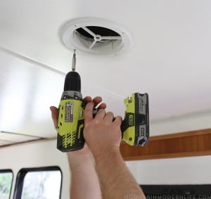 installing AC vent in RV mountainmodernlife.com