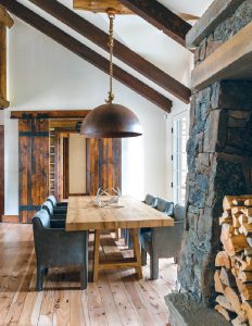 Mountain Modern Dining Room | Pearson Design Group