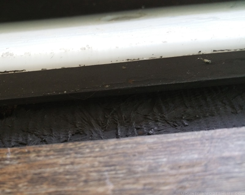 Planning to replace the flooring in your RV or camper? After some trial and error we are sharing some tips to replace the flooring Inside a RV slide out | MountainModernLife.com