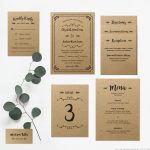 Planning a rustic-inspired wedding? Save money by customizing this printable DIY wedding invitation set yourself, and print as many copies as you need! MountainModernLife.com