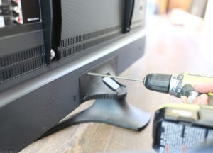 removing-tv-from-stand-to-add-to-tv-lift-mechanism-mountainmodernlife.com