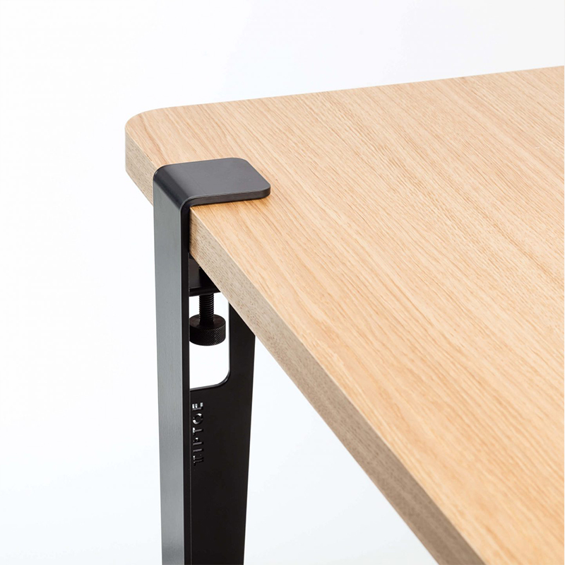 Clamp-on style metal legs from TipToe