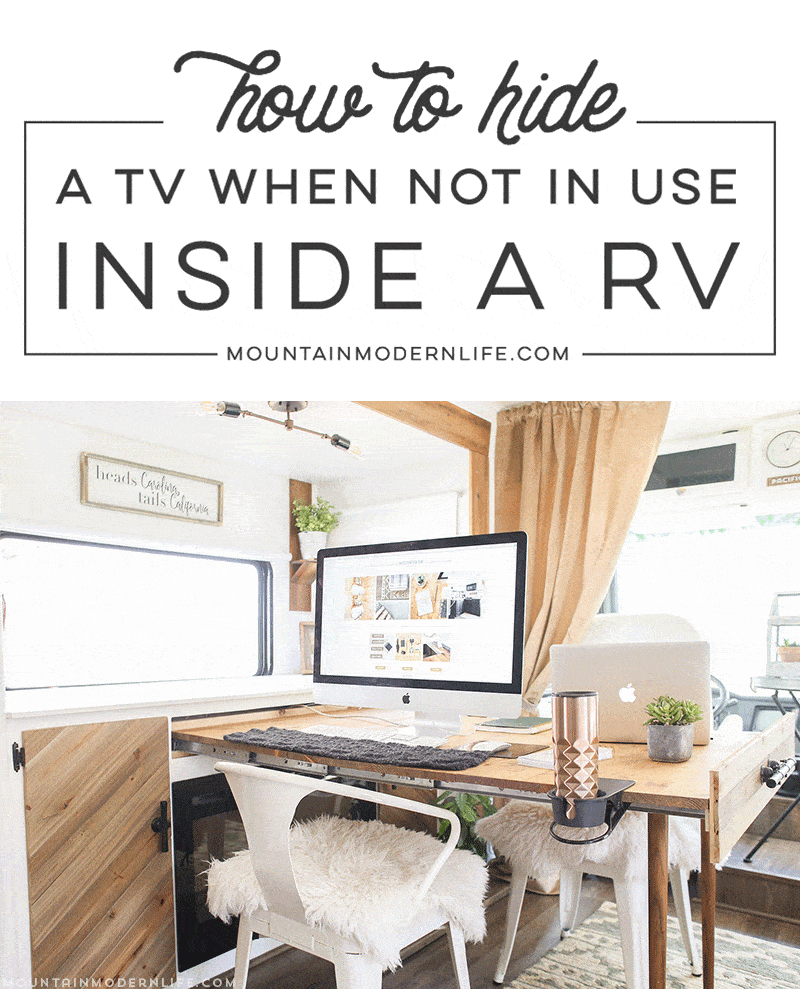 How To Hide Your TV When Not In Use