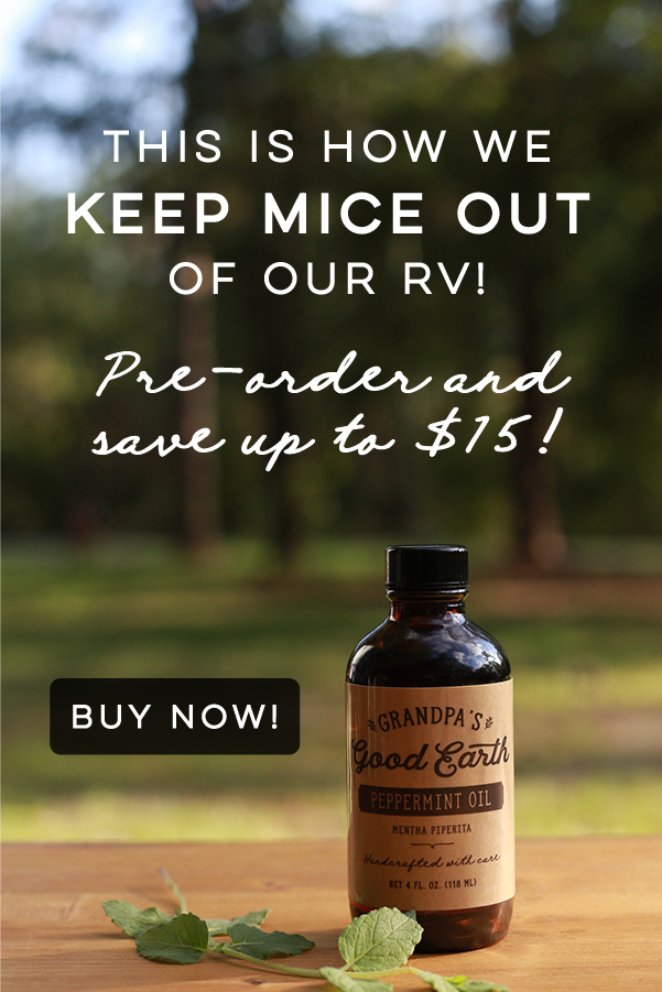 Grandpa's Good Earth Peppermint Essential Oil - Pre-order and save up to $15! We till, distill, and deliver each bottle directly from our farm to your home.