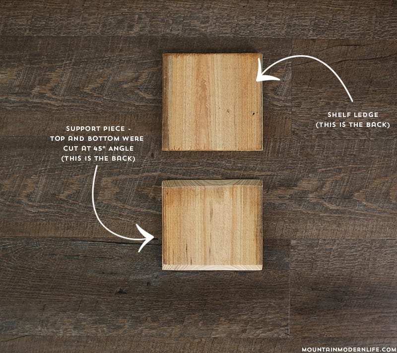 Looking for a project you can make from scrap wood? See how easy it is to create this Rustic Wall Sconce. MountainModernLife.com