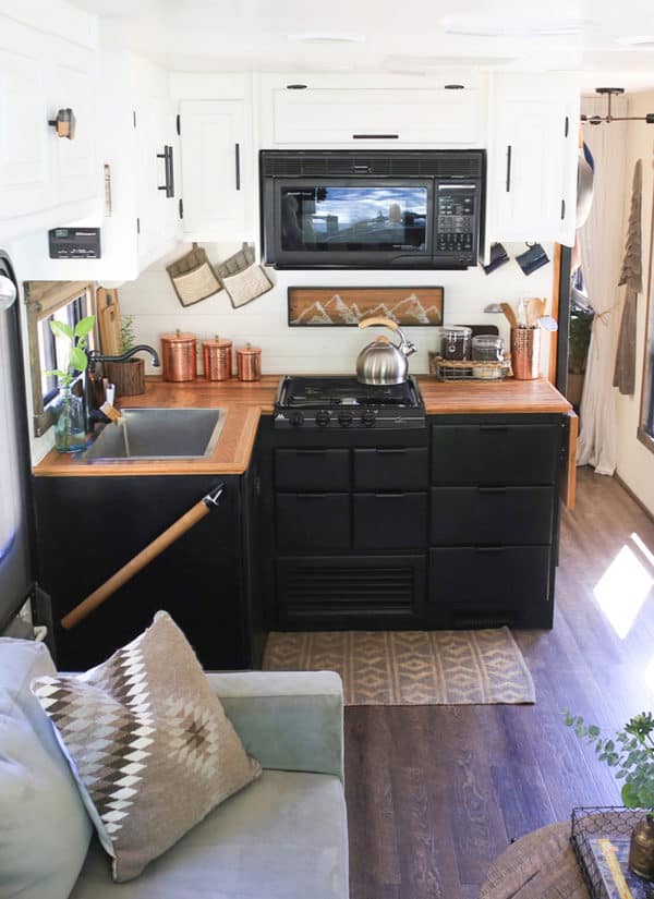 RV Kitchen Renovation | MountainModernLife.com