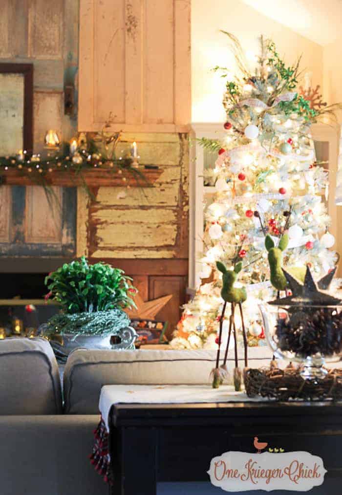 Rustic Christmas Tree| One Krieger Chick