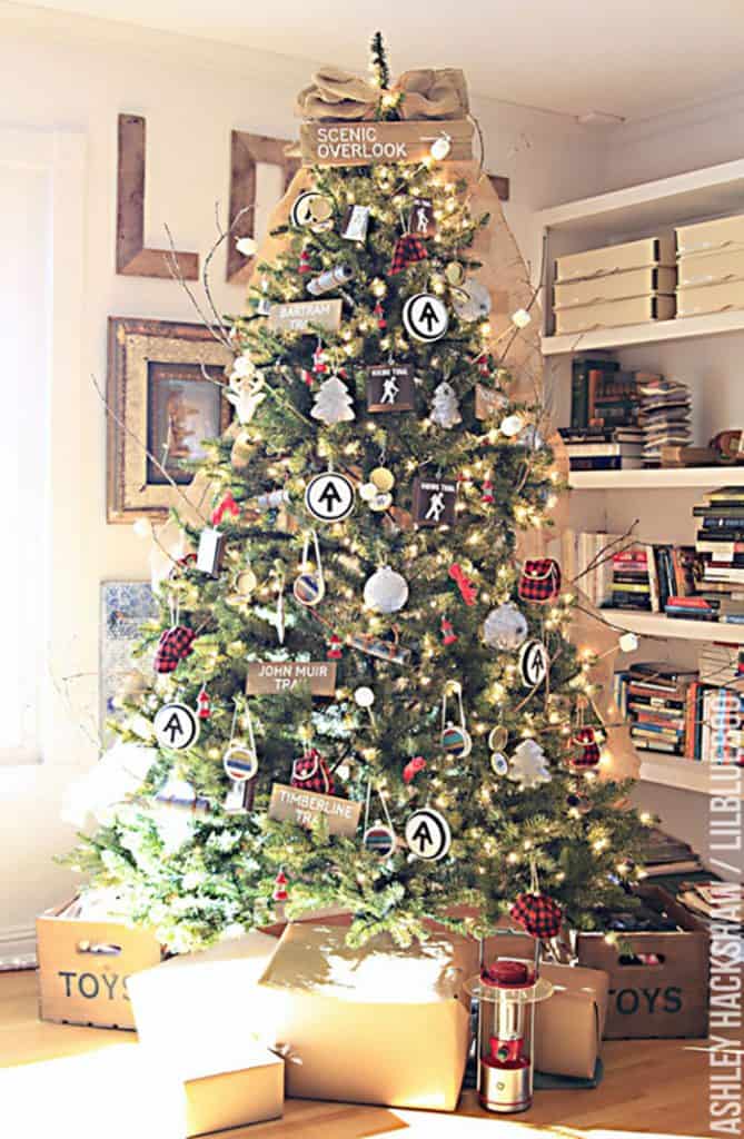 Rustic Christmas Trees that'll Inspire | MountainModernLife.com