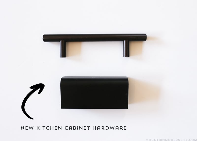 Updating the Kitchen Cabinet Hardware in a RV