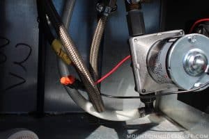 two hoses connected to rv water pump mountainmodernlife.com