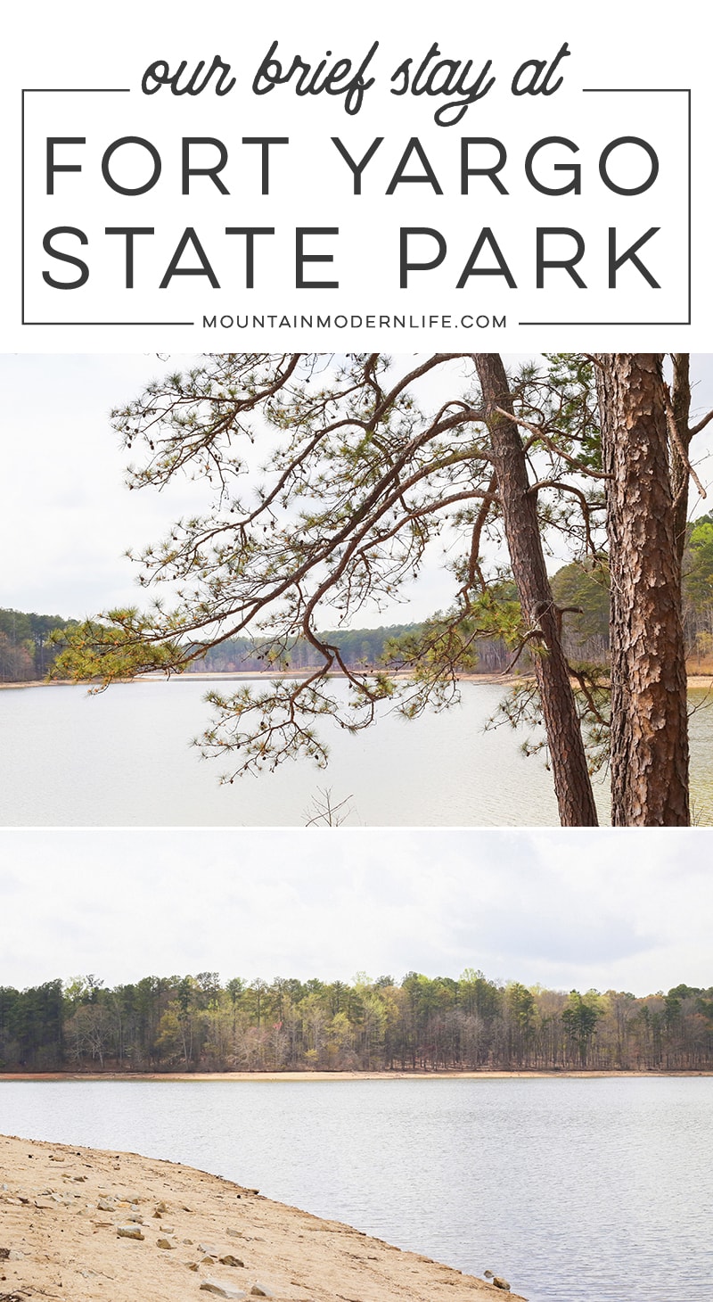 Looking for a RV campground to stay at while traveling through Georgia? Come check out our experience at Fort Yargo State Park. MountainModernLife.com