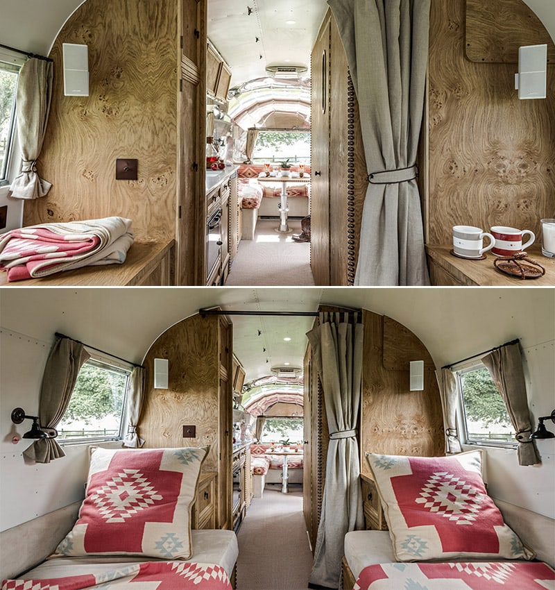Rustic Camper Remodel: Ralph Lauren Inspired Airstream by American Retro Caravans