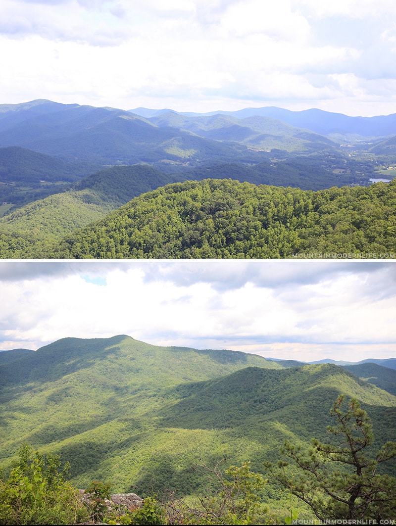Are you in or around Hiawassee, GA? You should take a quick trip up to Bell Mountain, you can drive all the way up and see amazing views of Lake Chatuge. Mountainmodernlife.com