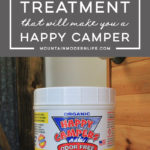 The RV Tank Treatment that will Make you a Happy Camper - this is one product we recommend every RV'er have on hand! MountainModernLife.com