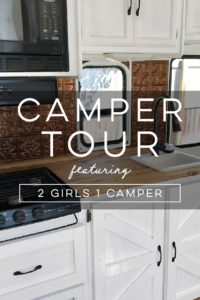 Design Vibes: Tour this renovated camper from 2 Girls 1 Camper!