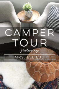 Design Vibes: Tour this renovated camper from Mrs. Elliluu!