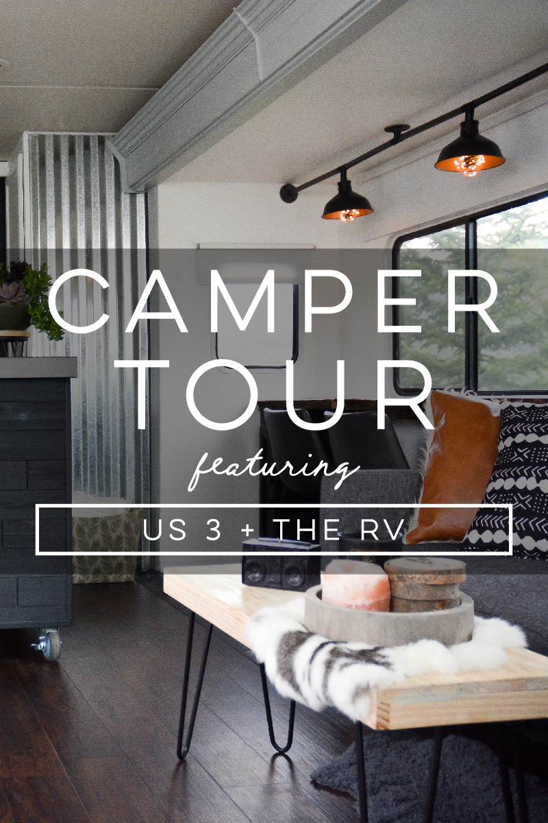 Design Vibes: Tour this renovated camper from Us 3 + the RV!