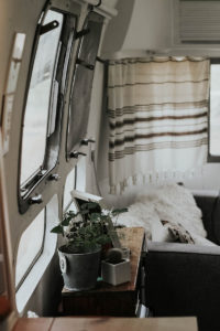 Tour this Modern Eclectic Airstream Renovation from Genuinely Ginger | Photo by Maddie Olling | Featured on MountainModernLife.com
