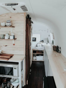 Tour this Modern Eclectic Airstream Renovation from Genuinely Ginger | Photo by Maddie Olling | Featured on MountainModernLife.com