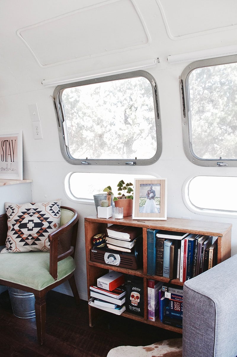 Modern Eclectic Airstream Renovation from Genuinely Ginger