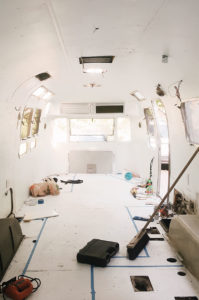 Tour this Modern Eclectic Airstream Renovation from Genuinely Ginger | Featured on MountainModernLife.com