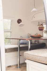 Camper Tour: Meet Miss Marjorie, a 1962 Airstream Reimagined by an Artist and Textile Designer, Bonnie Christine!