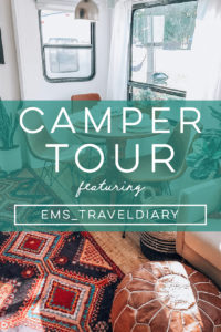 Design Vibes: Camper Tour Featuring ems_traveldiary on MountainModernLife.com