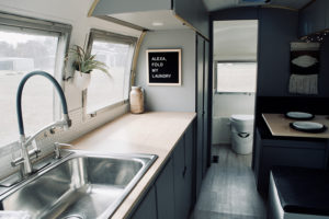Camper Tour: Meet Magdalene the Airstream (for sale!), a vintage trailer renovated by Steady Streamin’ Cashios! | Featured on MountainModernLife.com