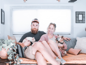 See how a couple transformed their 1989 motorhome into a bohemian-inspired sanctuary! View the tour from @TheRamblrRV on MountainModernLife.com